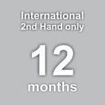 International 2nd Hand 12 months
